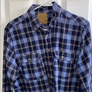 Over under button up